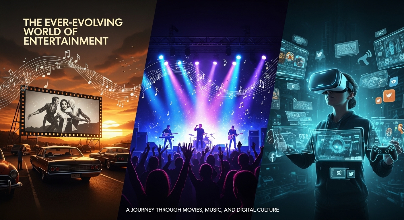 The Ever-Evolving World of Entertainment: A Journey Through Movies, Music, and Digital Fun